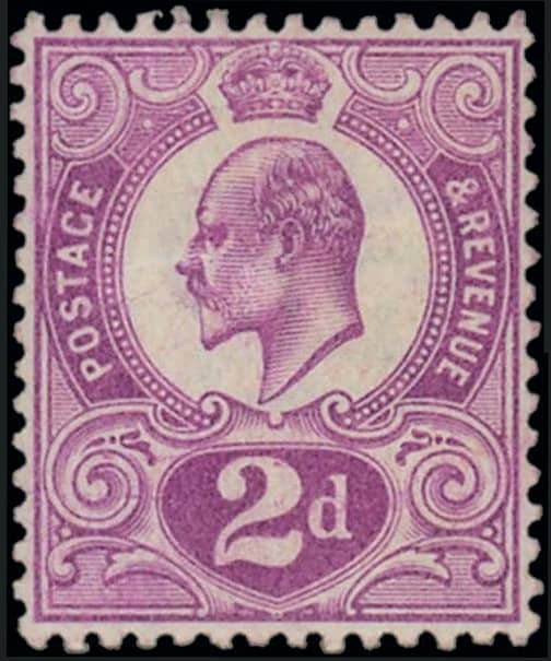 Tyrian Plum stamp